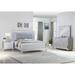Rosdorf Park Berthier Upholstered Standard 4 Piece Bedroom Set Upholstered in Gray | Queen | Wayfair C5943B6B9B7A4D2981CE8EA63066402D