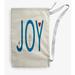 The Holiday Aisle® Joy Filled Season Christmas Laundry Bag Fabric in Gray | 29 H x 18 W in | Wayfair D4C92C64AE134A67BBB856087814ED18