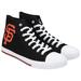 Men's FOCO San Francisco Giants Big Logo High Top Canvas Shoes