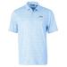 Men's Cutter & Buck Light Blue Los Angeles Chargers Pike Constellation Print Stretch Polo