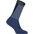 Alpinestars Merino 24 Chaussettes de vélo, noir-bleu, taille S