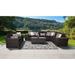 Kathy Ireland River Brook 11 Piece Outdoor Wicker Patio Furniture Set