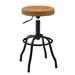 Eaton PU Leatgher Gaslift Backless Swivel Bar Stool - New Pacific Direct 9300042-309