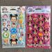 Disney Office | Disney Minnie & Tsum Tsum Sticker Bundle! Nwt! | Color: Blue/Pink | Size: Os