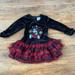 Disney Dresses | Disney 12-18 Month Dress | Color: Black/Red | Size: 12-18mb