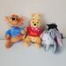 Disney Toys | 3 Pooh Characters | Color: Gray/Yellow | Size: Osbb