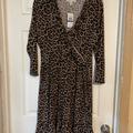 Michael Kors Dresses | Beautiful Cheetah Print Michael Kors Dress | Color: Black/Brown | Size: Xl