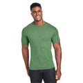 Hanes 42TB Adult Perfect-T Triblend T-Shirt in True Green Heather size Small