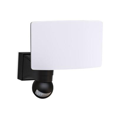 Led Außenleuchte Wand-Leuchte Bewegungsmelder 20W Hausbeleuchtung Sensor IP44 Schwarz - B.k.licht