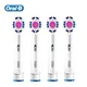 Têtes de brosse à dents de rechange Oral B brosse à dents blanche 3D Braun Oralb poils souples