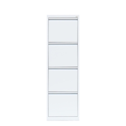 Lüllmann Hängeregistraturschrank für DIN A4 Hängemappen 132x40x62cm mit 4 Schüben Weiß Image