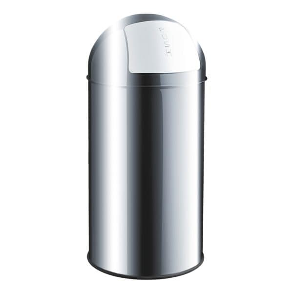 helit Abfalleimer 30 L »the dome« Edelstahl silber, 31.9x64.2x31.9 cm