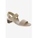 Women's Virtual Sandal by Ros Hommerson in Nude Elastic (Size 6 M)