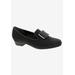 Wide Width Women's Treasure Loafer by Ros Hommerson in Black Micro (Size 6 W)