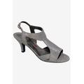 Wide Width Women's Lucky Slingback by Ros Hommerson in Silver Iridescent (Size 10 W)