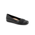 Women's Samantha Ballet Flat by Trotters in Black Gem (Size 8 1/2 M)