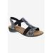 Women's Mackenzie Sandal by Ros Hommerson in Black Multi Stretch (Size 10 1/2 M)