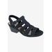 Women's Wish Sandal by Ros Hommerson in Black Denim (Size 10 1/2 M)