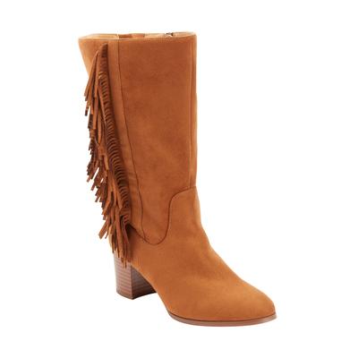 comfortview fringe boots