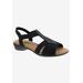 Women's Miriam Sandal by Ros Hommerson in Black Elastic (Size 6 M)