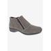 Women's Superb Comfort Bootie by Ros Hommerson in Grey Suede (Size 6 1/2 M)