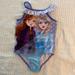 Disney Swim | Disney Frozen Elsa Anna Swimsuit | Color: Blue/Purple | Size: 3tg