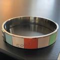 Coach Jewelry | Coach Multicolored Silver Bracelet | Color: Red/Silver | Size: Os