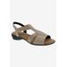 Wide Width Women's Miriam Sandal by Ros Hommerson in Sand Elastic (Size 6 W)