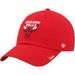 Women's '47 Red Chicago Bulls Miata Clean Up Logo Adjustable Hat