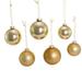 Kurt Adler Glass Solid 20 Piece Ball Ornament Set Glass in Yellow | 3.15 H x 3.15 W x 3.15 D in | Wayfair GG0963SMCHGO