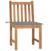 Winston Porter Solid Wood Teak Patio Chairs w/ Cushions Wood in Brown | 35.43 H x 19.69 W x 20.87 D in | Wayfair BF04829C22C94C04B95B6047BC591207