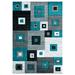 Blue 31 x 0.53 in Area Rug - Orren Ellis Zabala Geometric Area Rug Polypropylene | 31 W x 0.53 D in | Wayfair 1463F2F54DA74376BB5D84D6618307B5