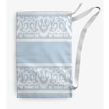 Canora Grey Lacy Stripe Laundry Bag Fabric in Gray/Blue | 29 H in | Wayfair 8FAE2ACE505548E795418DFE902627FF