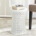 House of Hampton® Alondo Ceramic Garden Stool Ceramic in White | 18 H x 13 W x 13 D in | Wayfair 3A7E900FEFCC4E9A8024BFB883F9B30C