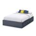 Harriet Bee Emyree Mate's & Captain's Bed w/ Drawers Wood in Blue | 14.75 H x 40.5 W in | Wayfair 1728FCCB252848BE98D86CE1D7CCE469