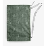 The Holiday Aisle® Tree Pattern Christmas Laundry Bag Fabric in Green | 29 H x 18 W in | Wayfair 26F1408A72774967A05AD88ED75C21C9