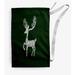 The Holiday Aisle® Cool Dude Holiday Reindeer Christmas Laundry Bag Fabric in Green/Black | 29 H in | Wayfair E9794C9AA07346668398ACFE4B4126A2