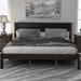 Winston Porter Bailey-May Twin Platform Bed Frame w/ Headboard Wood in Brown | 41.3 H x 39.3 W x 76 D in | Wayfair 4A57B2B0A76C403B9E30210C75FE3554