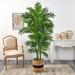 Primrue 72" Artificial Palm Tree in Planter Polyester/Plastic | 72 H x 42 W x 42 D in | Wayfair DCB15EDC86024D369667F8EF52CFC75B