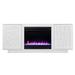 Darby Home Co Nilde Media Electric Fireplace in White | 26 H x 60 W x 16.75 D in | Wayfair 0ECF2E090A0244ACB7CF11123595FB02