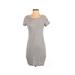 Wild Fable Casual Dress - Bodycon: Blue Print Dresses - Women's Size Small