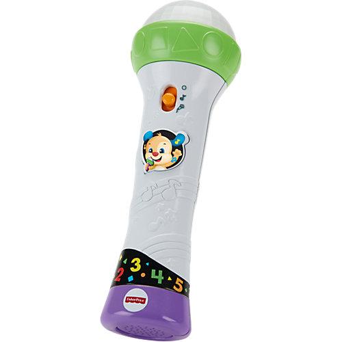 Fisher-Price Lernspaß Mikrofon, Baby-Spielzeug, Kinder Mikrofon, Lernspielzeug