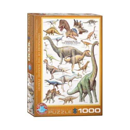 Puzzle 1000 Teile-Dinosaurier des Jura