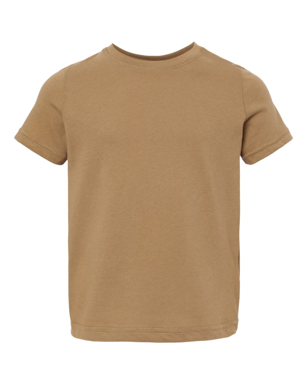 Rabbit Skins 3321 Toddler Fine Jersey T Shirt in Coyote Brown size 5/6 | Cotton LA3321, RS3321
