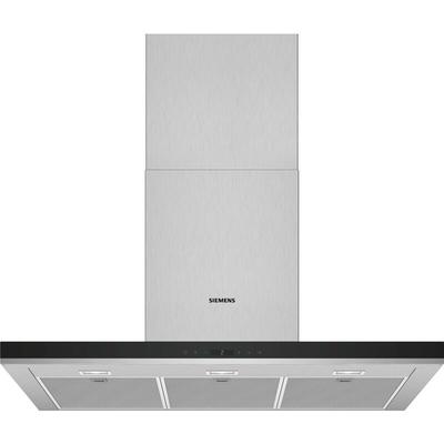 Siemens - Dekorative wandhaube 90cm 55db 718m3 / h edelstahl lc97bhp50