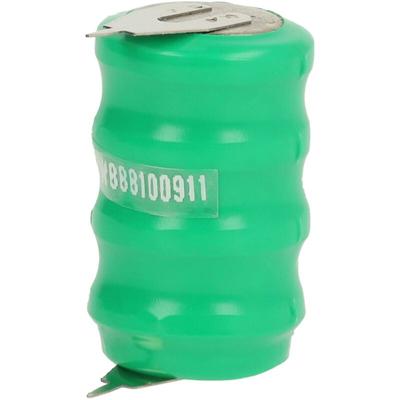 vhbw NiMH Ersatz Knopfzellen-Akku Typ V80H 2-Pins 80mAh 4,8V kompatibel mit Modellbau-Akkus, Image