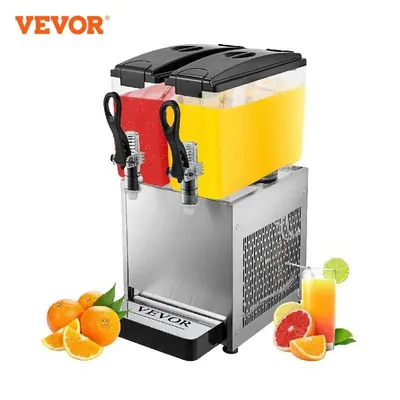 VEVOR-Distributeur de Boissons Froides et Chaudes Machine à Cliquer pour Jus Milkshake Café