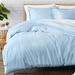 Bare Home Cotton Flannel Duvet Cover and Sham Set