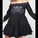 Free People Dresses | Free People Sun Beams Off The Shoulder Mini Dress | Color: Blue | Size: S