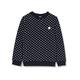 Petit Bateau Boys' A031A Sweatshirt, Smoking/Marshmallow, 3 Years